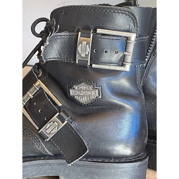 ladies harley davidson‎ boots size 9 - Picture 2 of 11